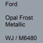 Preview: Ford, Opal Frost Metallic, WJ / M6480.
